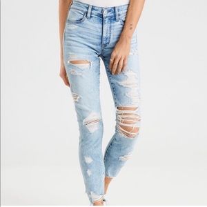 🚫SOLD🚫 American Eagle Hi-Rise Crop Jegging